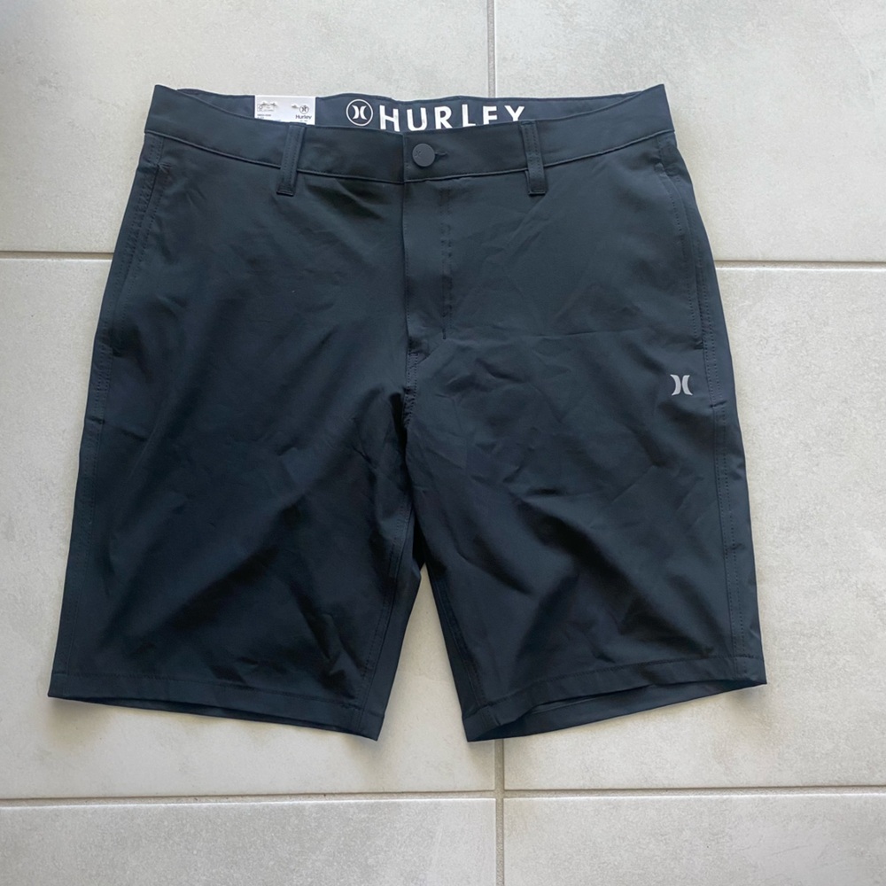 Hurley Black All Day Hybrid Short 34W